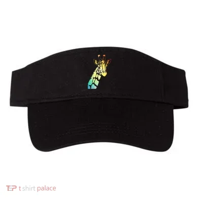 Colorful Giraffe Visor