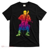 Colorful Guy Playing The Cello T-Shirt thumb 0