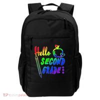 Colorful Hello Second Grade Backpack thumb 0