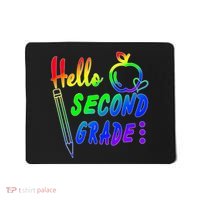 Colorful Hello Second Grade Mousepad thumb 0