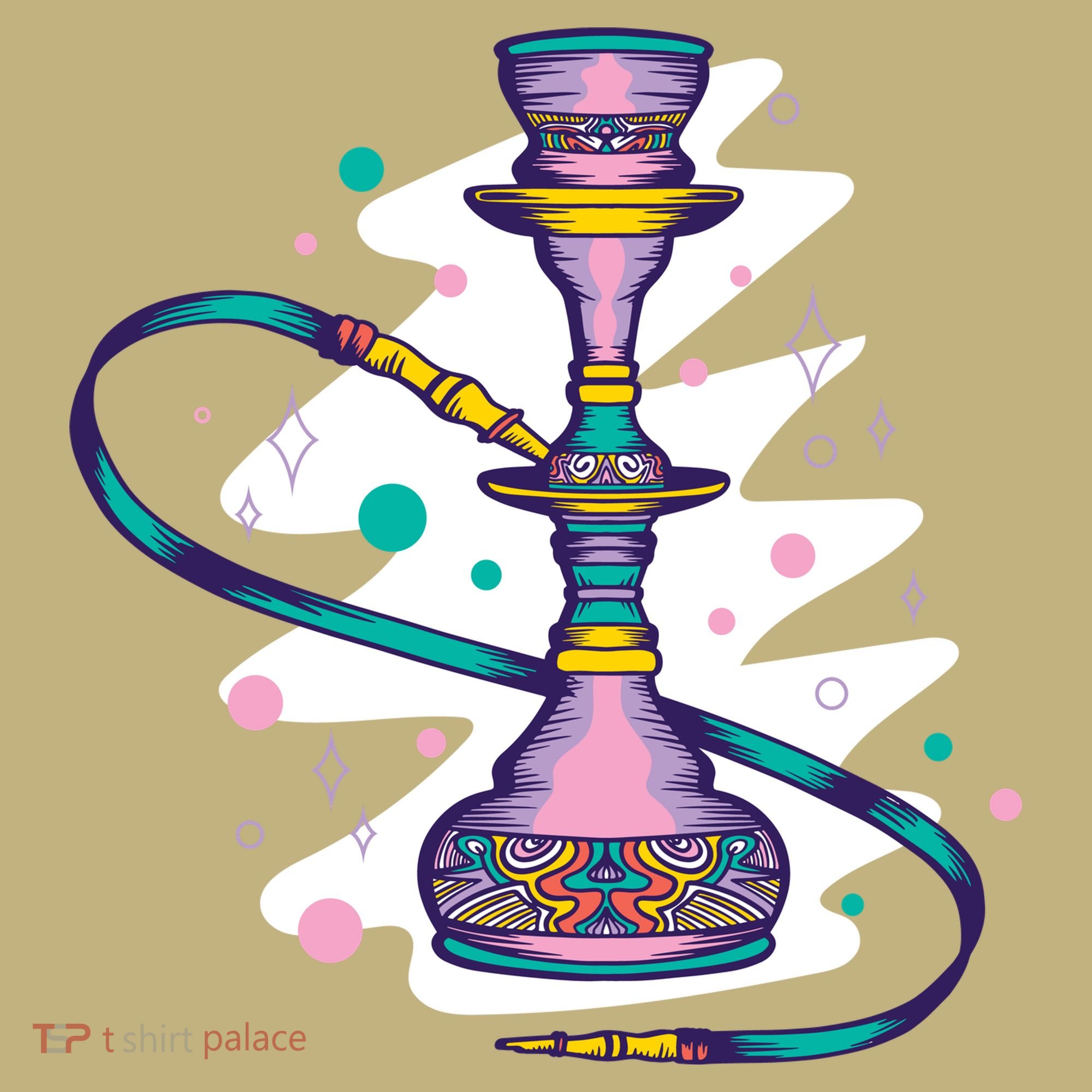 Colorful Hookah Long Sleeve Shirt