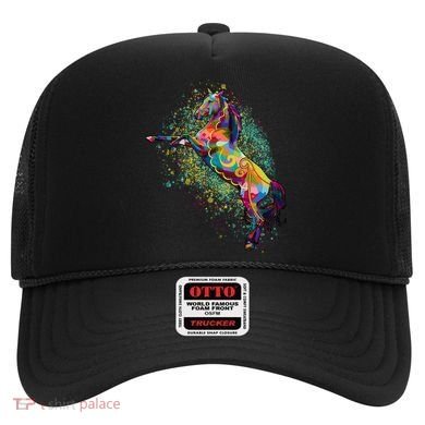 Colorful Horse Prancing Hat