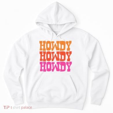 Colorful Howdy Retro Hoodie