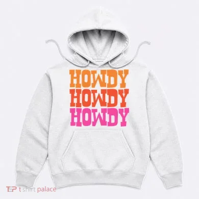 Colorful Howdy Retro Hoodie