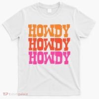 Colorful Howdy Retro T-Shirt thumb 0