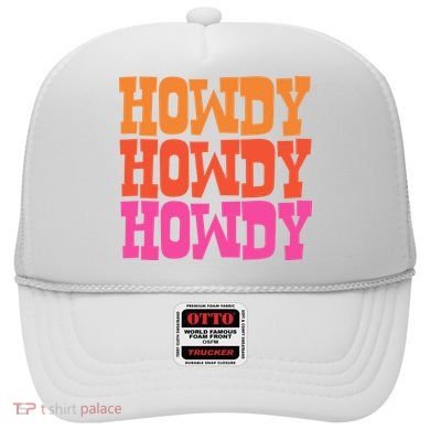 Colorful Howdy Retro Hat