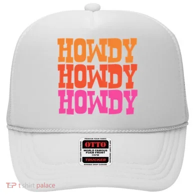 Colorful Howdy Retro Hat