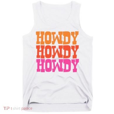 Colorful Howdy Retro Tank Top