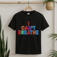 Colorful I Can't Breathe Protest T-Shirt thumb 2
