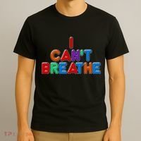 Colorful I Can't Breathe Protest T-Shirt thumb 3