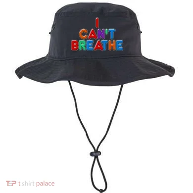 Colorful I Can't Breathe Protest Bucket Hat