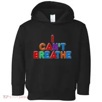 Colorful I Can't Breathe Protest Toddler Hoodie thumb 0