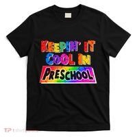 Colorful Keepin' It Cool In Preschool T-Shirt thumb 0