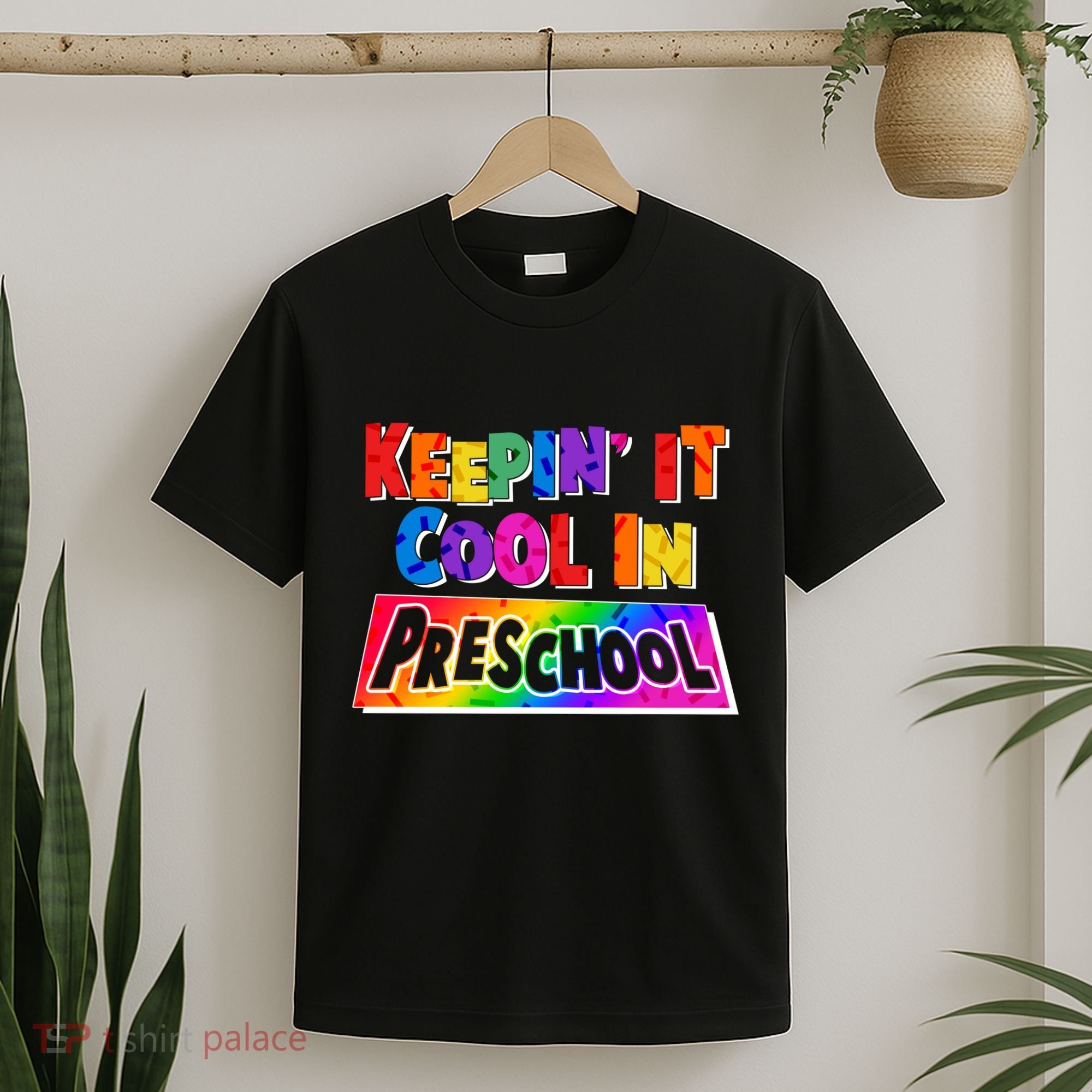 Colorful Keepin' It Cool In Preschool T-Shirt
