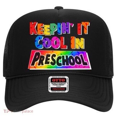 Colorful Keepin' It Cool In Preschool Hat