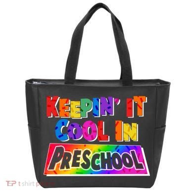 Colorful Keepin' It Cool In Preschool Tote Bag
