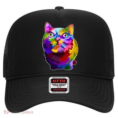 Colorful Kitten Nose Boop Hat