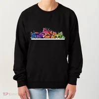 Colorful Kittens Trio Peaking Women's Sweatshirt thumb 0