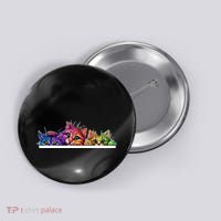 Colorful Kittens Trio Peaking Button thumb 0
