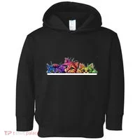 Colorful Kittens Trio Peaking Toddler Hoodie thumb 0
