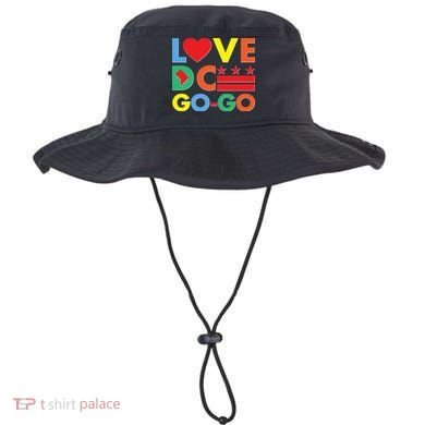 Colorful Love Heart DC Go-Go Washington D.C. Bucket Hat