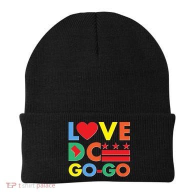 Colorful Love Heart DC Go-Go Washington D.C. Beanie