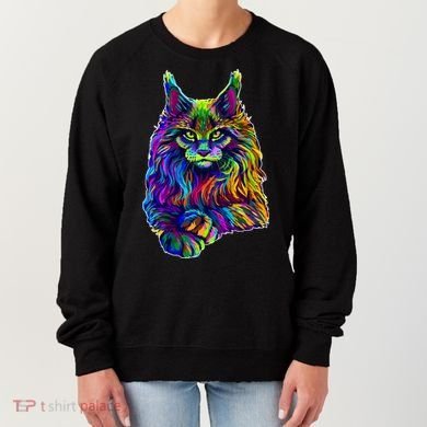 Colorful Lynx Women's Sweatshirt