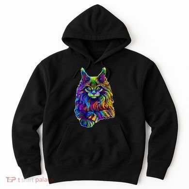 Colorful Lynx Hoodie