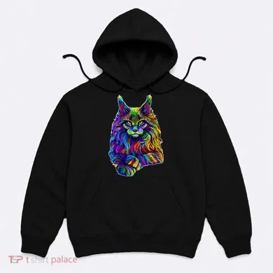 Colorful Lynx Hoodie