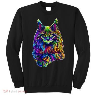 Colorful Lynx Sweatshirt