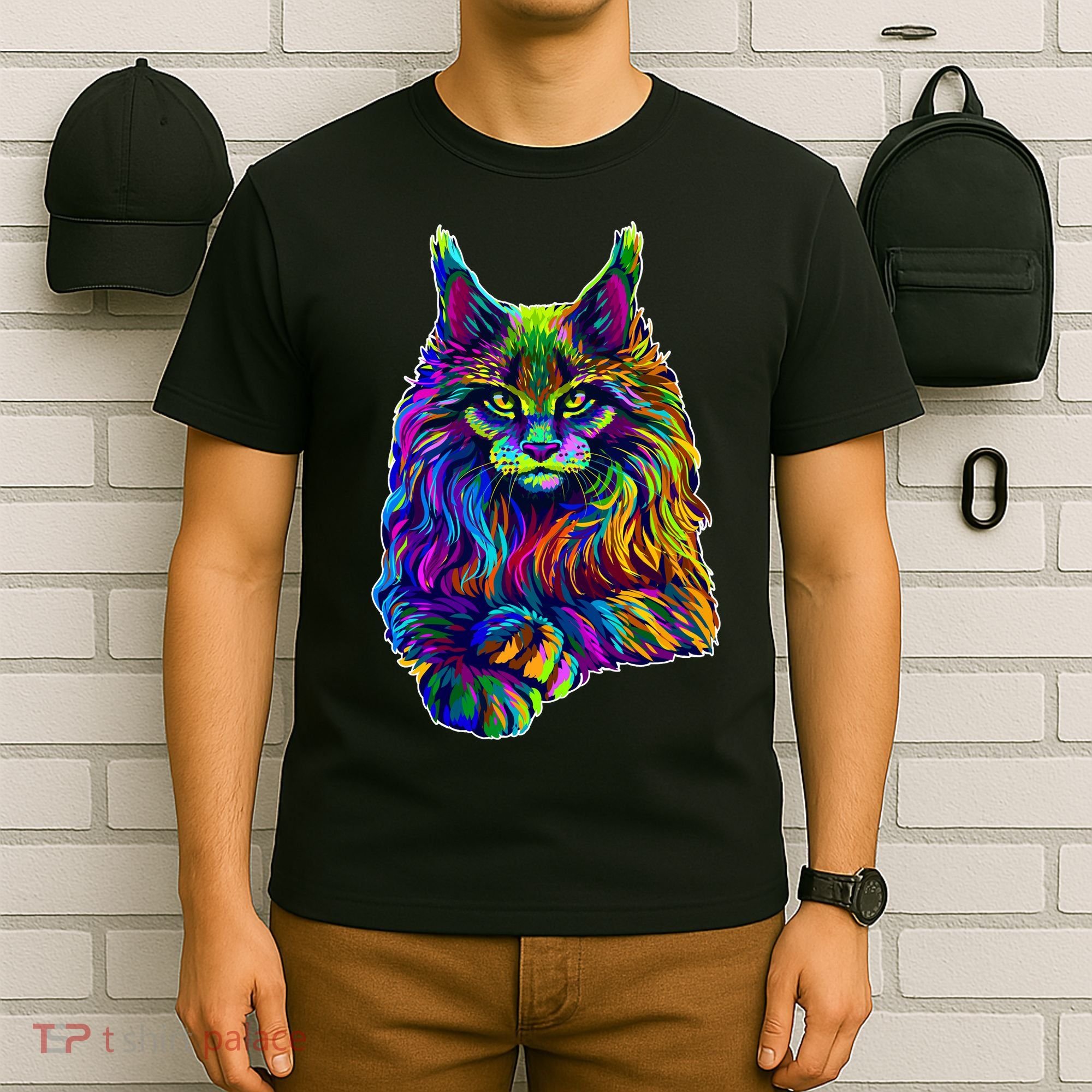 Colorful Lynx T-Shirt