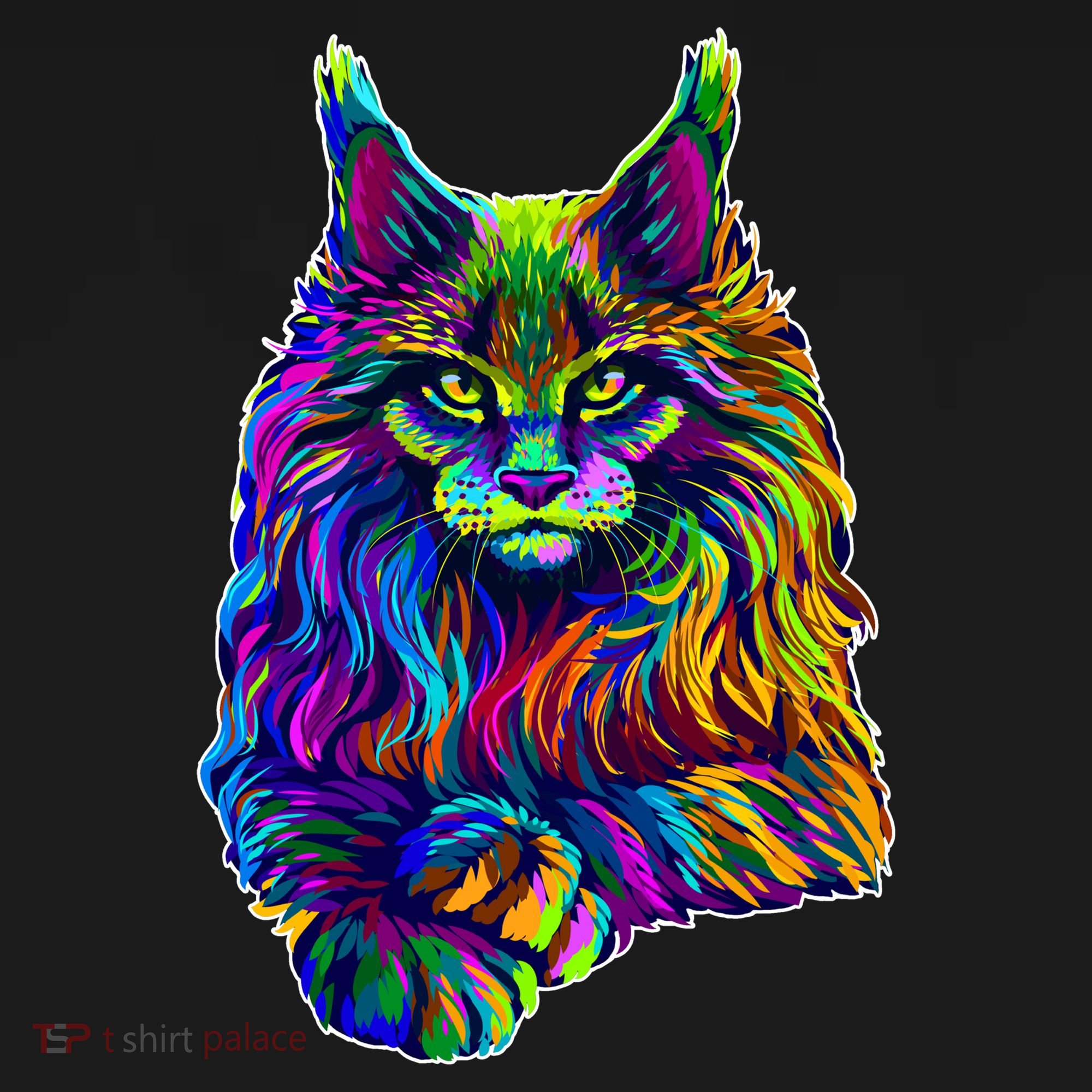 Colorful Lynx Bucket Hat