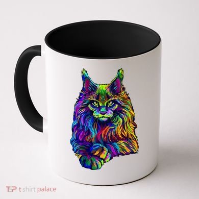 Colorful Lynx Coffee Mug