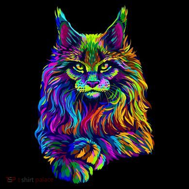 Colorful Lynx Coffee Mug