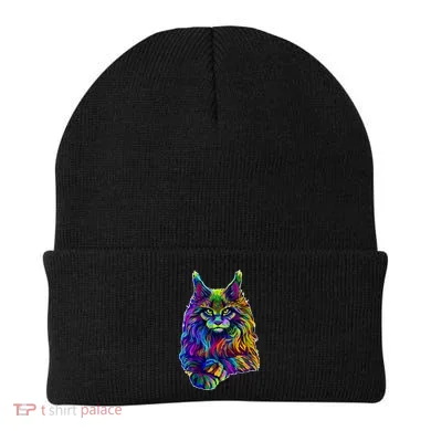 Colorful Lynx Beanie