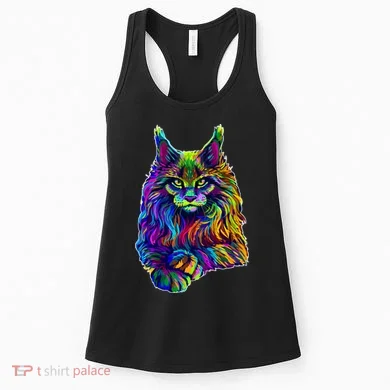 Colorful Lynx Women's Tank Top