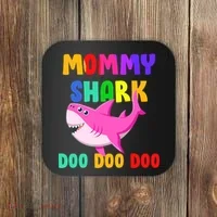 Colorful Mommy Shark Doo Doo Doo Coaster thumb 0