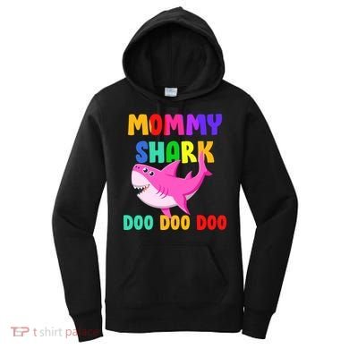 Colorful Mommy Shark Doo Doo Doo Women's Hoodie