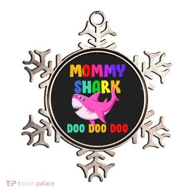 Colorful Mommy Shark Doo Doo Doo Ornament