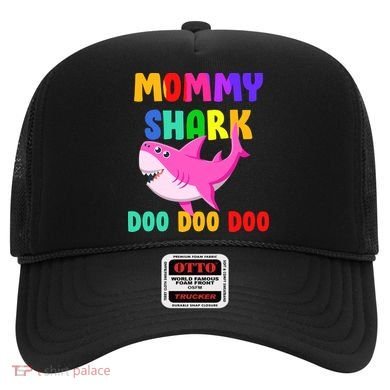 Colorful Mommy Shark Doo Doo Doo Hat