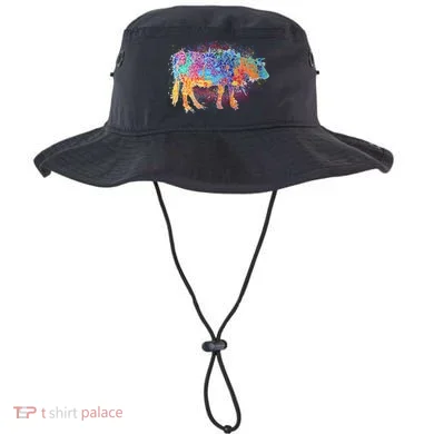 Colorful Pattern Cow Splatter Bucket Hat