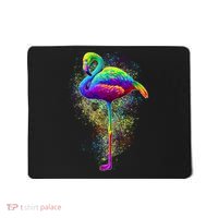 Colorful Pattern Flamingo Mousepad thumb 0