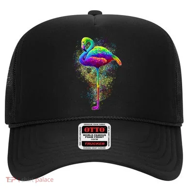 Colorful Pattern Flamingo Hat