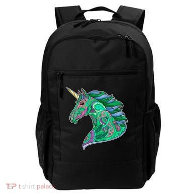 Colorful Pattern Unicorn Backpack