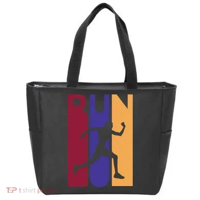 Colorful Run  Tote Bag