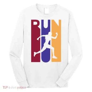 Colorful Run Long Sleeve Shirt