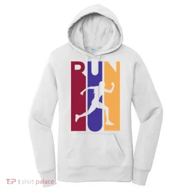 Colorful Run  Women's Hoodie