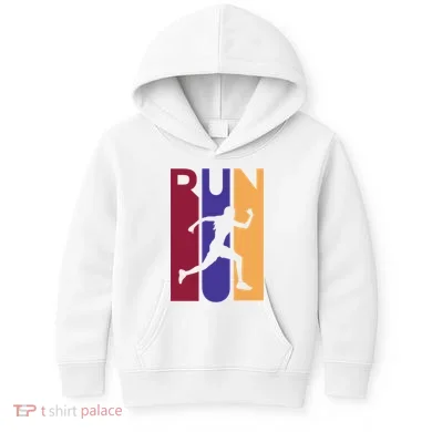 Colorful Run Kids Hoodie