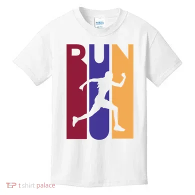 Colorful Run  Kids T-Shirt
