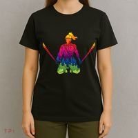 Colorful Samurai Katanas Swords Warrior T-Shirt thumb 4